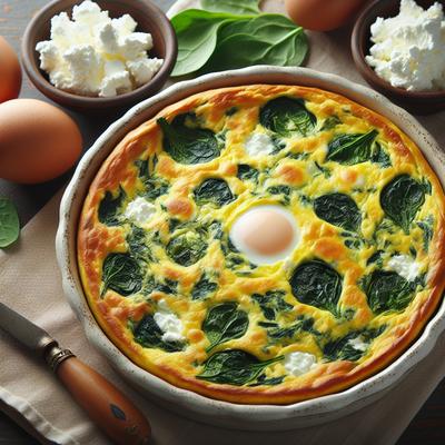 Image of Spinach Ricotta Frittata