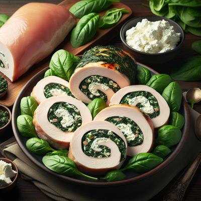 Image of Spinach Ricotta Rolled Turkey Breasts