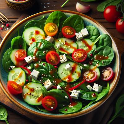 Image of Spinach Salad with Pepper Jelly Vinaigrette