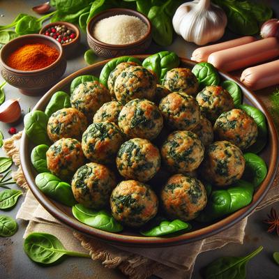 Image of Spinach Sausage Balls