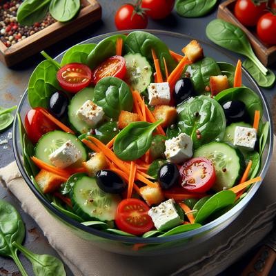 Image of Spinach Side Salad