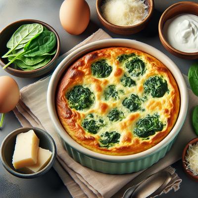 Image of Spinach Souffle
