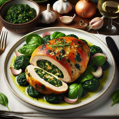 Image of Spinach Stuffed Chicken