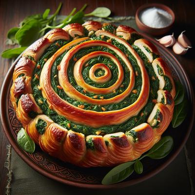 Image of Spinach Stuffed Chicken Spirals
