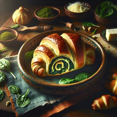 Image of Spinach Stuffed Crescent Rolls