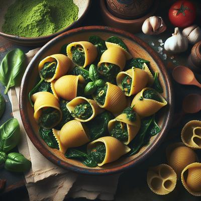 Image of Spinach Stuffed Pasta Shells