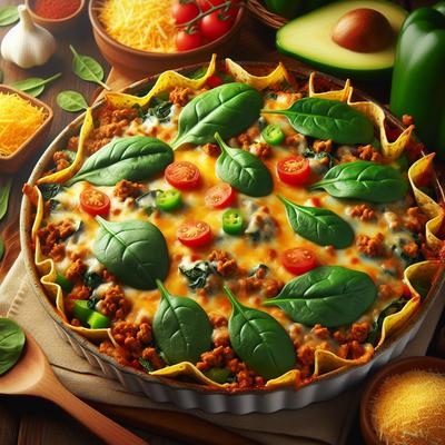 Image of Spinach Taco Casserole