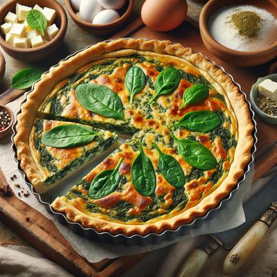 Image of Spinach Tart Spinach Pie