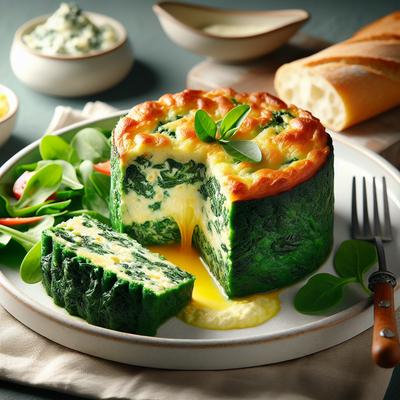 Image of Spinach Timbale