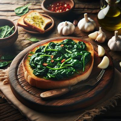Image of Spinach Toast