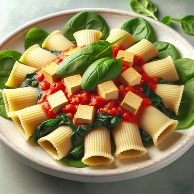 Image of Spinach Tofu Manicotti