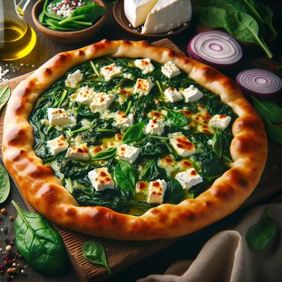 Image of Spinach Turkish Pide