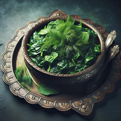Image of Spinach with Dill