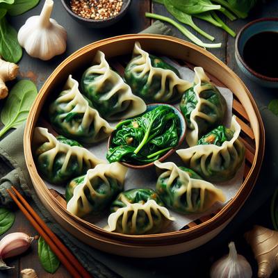 Image of Spinach Won Tons