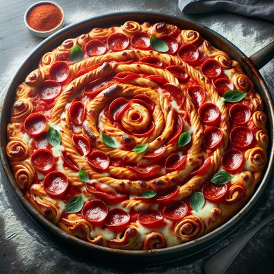 Image of Spiral Pepperoni Pizza Bake