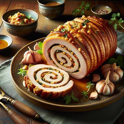 Image of Spiral Stuffed Pork Tenderloin