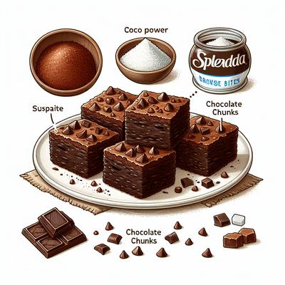 Image of Splenda Chocolate Brownie Bites