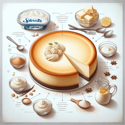 Image of Splenda Creamy Cheesecake