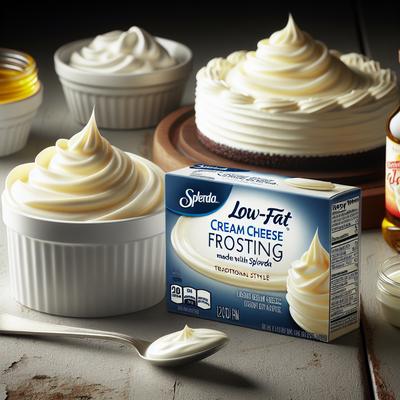 Image of Splenda Low Fat Cream Cheese Frosting