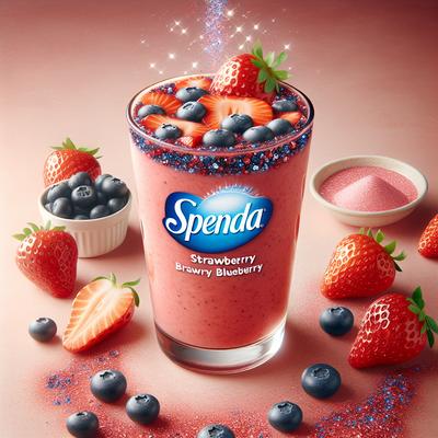 Image of Splenda Strawberry Blueberry Smoothie