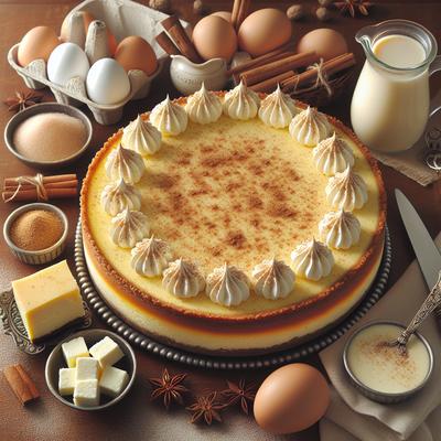 Image of Splendid Eggnog Cheesecake