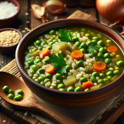 Image of Split Pea and Rice Soup