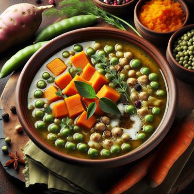 Image of Split Pea and Sweet Potato Soup