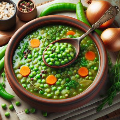 Image of Split Pea Soup Crock Pot Dairy Free