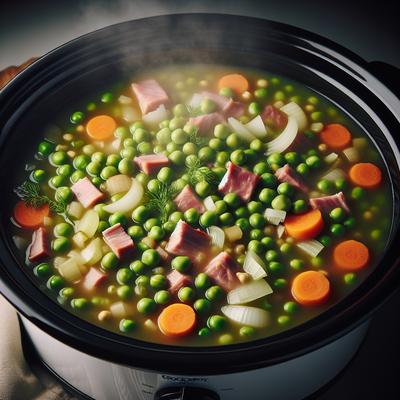 Image of Split Pea Soup Crockpot