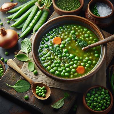 Image of Split Pea Soup Vegan Vegetarian