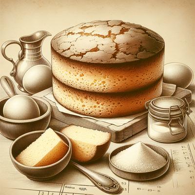 Image of Sponge Cake Portuguese Pao De Lo