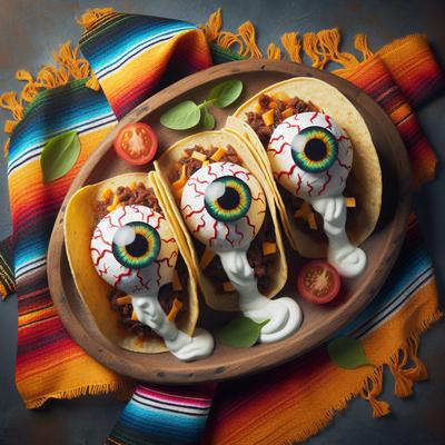 Image of Spooky Eyeball Tacos