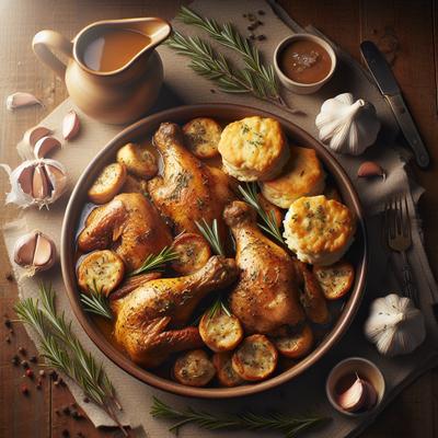 Image of Spring Chicken and Biscuits
