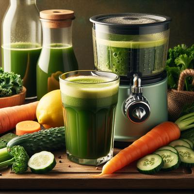 Image of Spring Cleanse Vegetable Juice Juicer