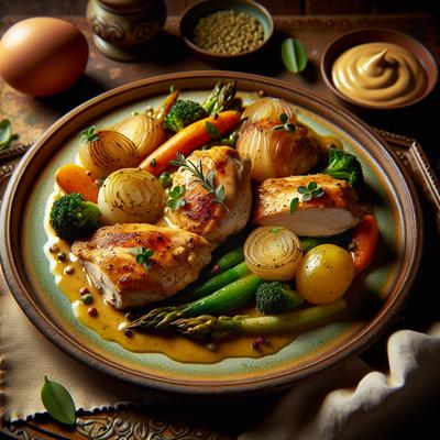 Image of Spring Dijon Chicken Oamc