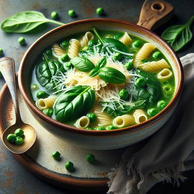 Image of Spring Green Pasta Soup