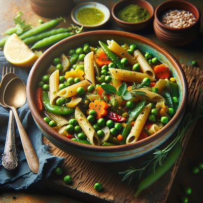 Image of Spring Pea Sto with Whole Wheat Penne