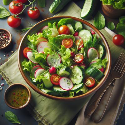 Image of Spring Summer Green Salad