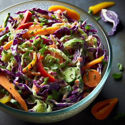 Image of Spring Vegetable Coleslaw