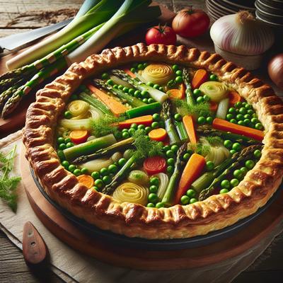 Image of Spring Vegetable Pie