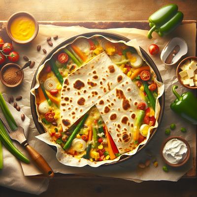 Image of Spring Veggie Burrito Bake