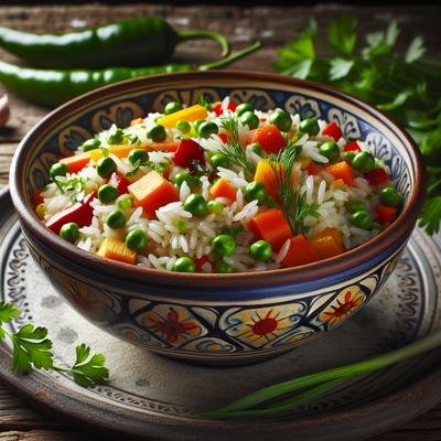 Image of Springtime Garden Pilaf