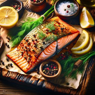 Image of Springtime Grilled Salmon