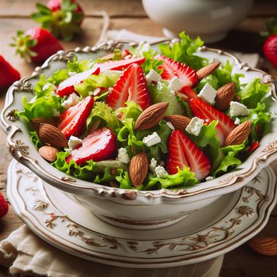 Image of Springtime Salad with Strawberries