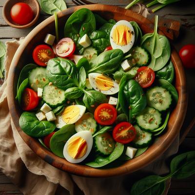 Image of Springtime Spinach Salad
