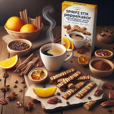 Image of Spritz Stix Pepperkakor Coffee Swedish Spice Orange Pecan