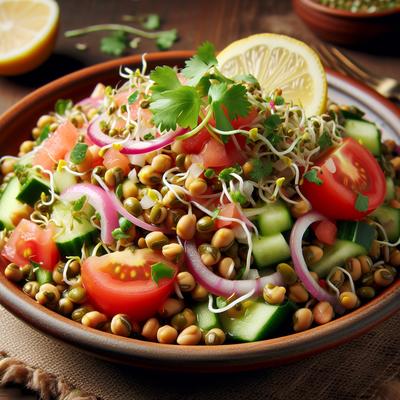 Image of Sprouted Mung Bean Salad