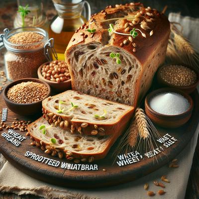 Image of Sprouted Wheat Berry Bread