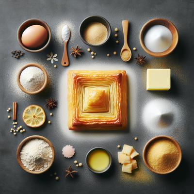 Image of Square Pastry