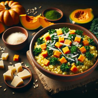 Image of Squash and Kale Risotto